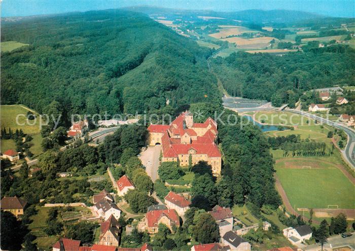 Bad Iburg Fliegeraufnahme Schloss