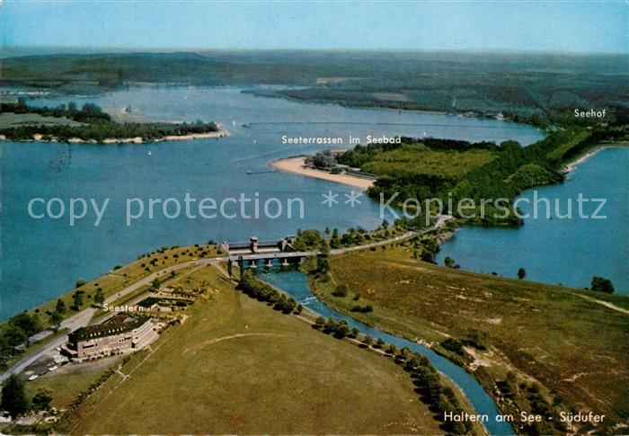 Haltern See Fliegeraufnahme Hotel Seehof