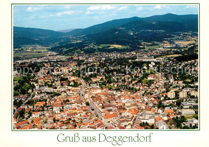 Deggendorf Donau Fliegeraufnahme