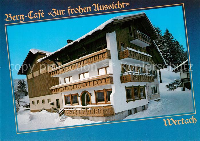Wertach Berg-Cafe Zur frohen Aussicht