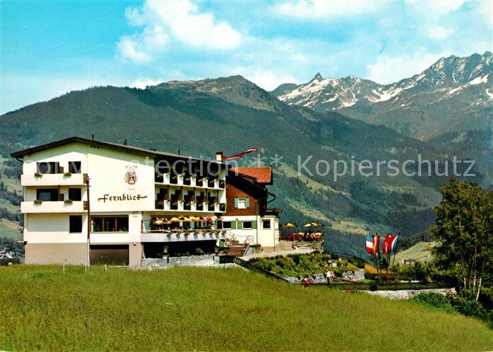 Bartholomaeberg Vorarlberg Berghotel Fernblick