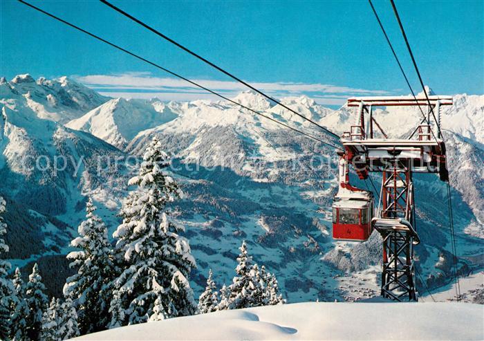 Schruns Vorarlberg Seilbahn Kapellalpe 3 Tuerme Golm Zimba