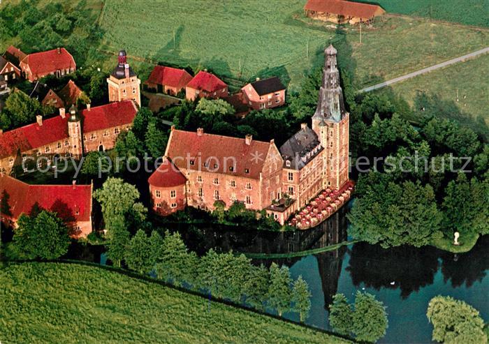 Raesfeld Schloss Raesfeld Fliegeraufnahme