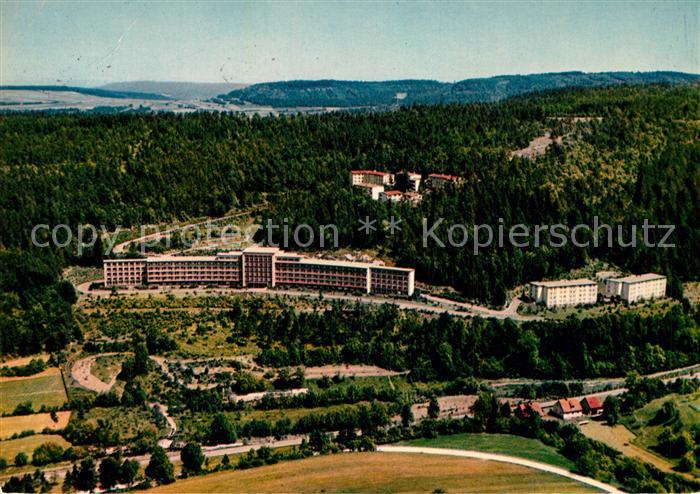 Schwabthal Fliegeraufnahme Sanatorium Lautergrund