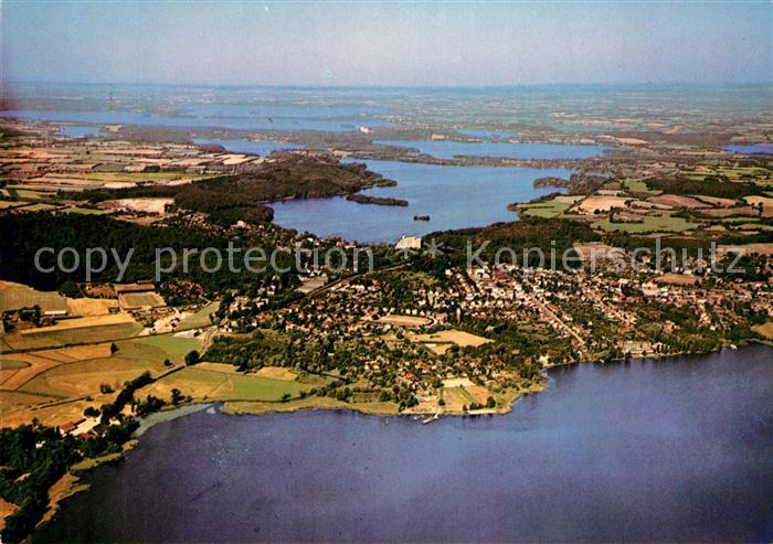 Malente-Gremsmuehlen Fliegeraufnahme Seenplatte