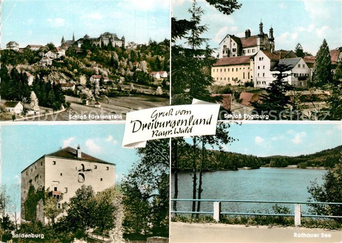 Fuerstenstein Niederbayern Schloss Fuerstenstein Saldenburg Schloss Englburg