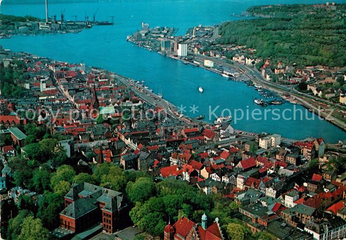 Flensburg Fliegeraufnahme Foerde