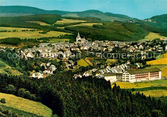 Winterberg Hochsauerland Fliegeraufnahme