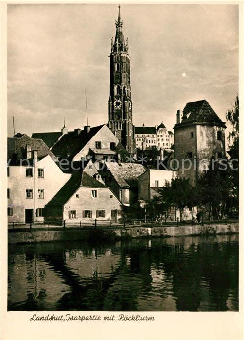 Landshut Isar Roecklturm