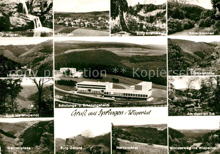 Springen Untertaunus Schulungs- Erholungsheim Laukenmuehle Wisper