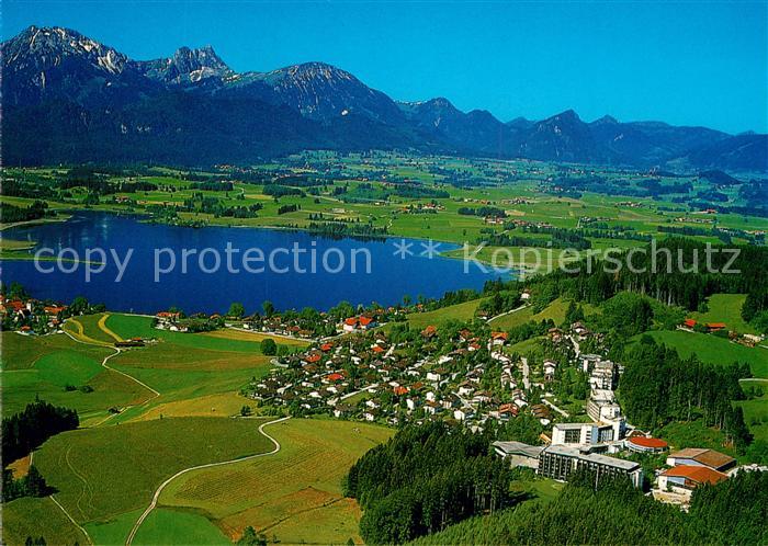 Hopfen See Fliegeraufnahme Rossberg Aggenstein Breitenberg