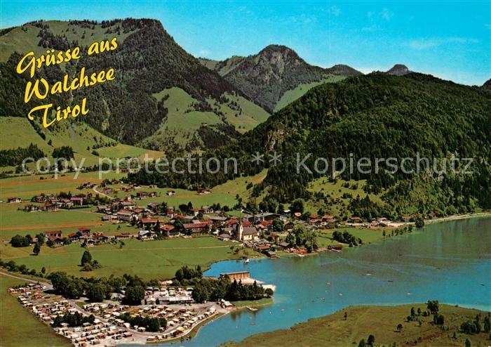 Walchsee Tirol Fliegeraufnahme