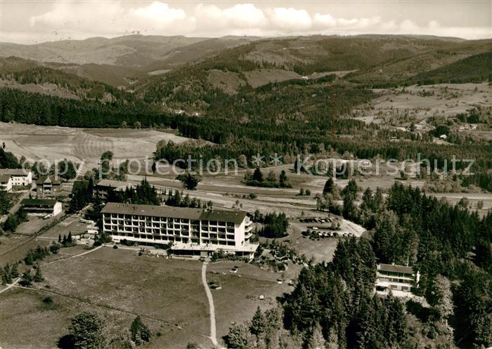 Hoechenschwand Schwarzwald BW Fliegeraufnahme Hoehensanatorium