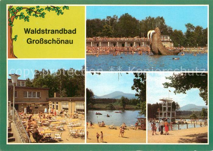 Grossschoenau Sachsen Waldstrandbad