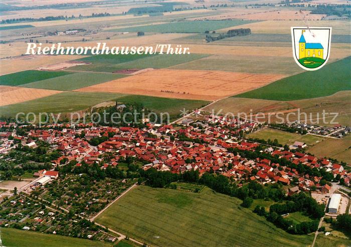 Riethnordhausen Thueringen Fliegeraufnahme