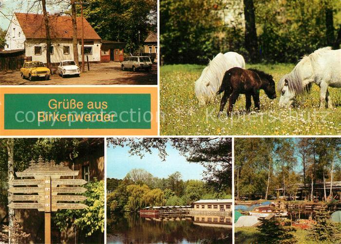 Birkenwerder Gaststaette Briesekrug Ponyzucht Bootshafen