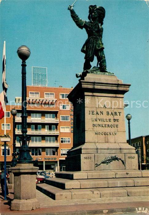 Duenkirchen Dunkerque Statue de Jean Bart