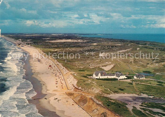 Kampen Sylt Fliegeraufnahme Haus Kliffende
