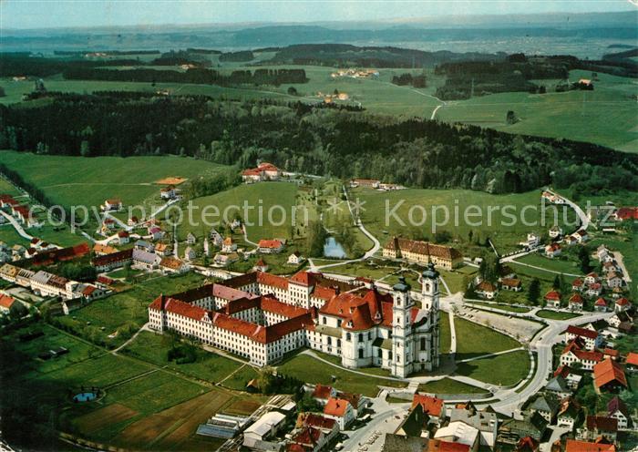 Ottobeuren Fliegeraufnahme Basilika Benediktinerabtei
