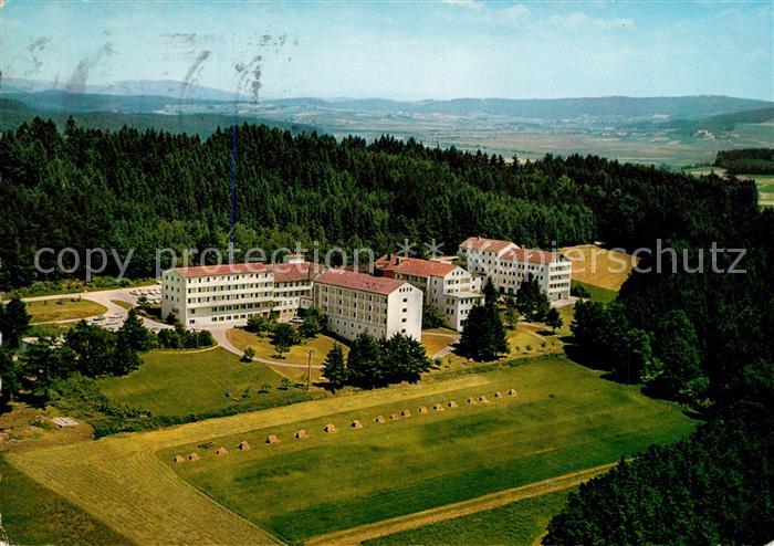 Cham Oberpfalz Fliegeraufnahme Bayerwaldsanatorium Windischbergerdorf