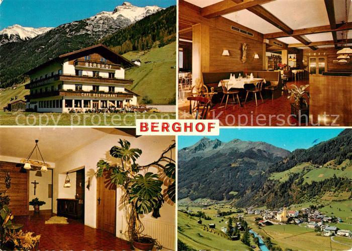 Neustift Stubaital Tirol Hotel Berghof Gastraeume Fliegeraufnahme