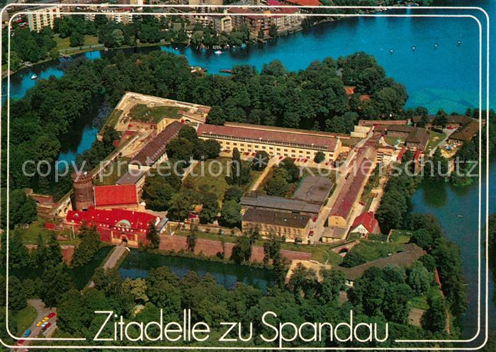 Spandau Zitadelle Fliegeraufnahme