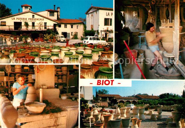 Biot Celebre aussi par ses poteries Artisans