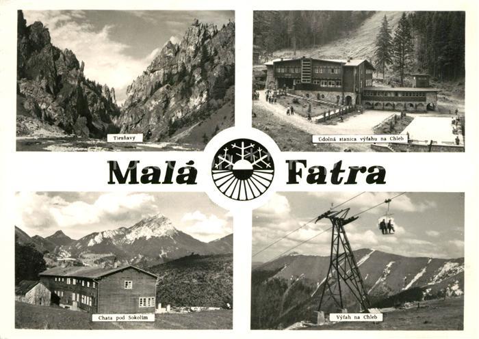 Mala Fatra Tiesnavy Chata pod Sokolim Vyfah na Chleb