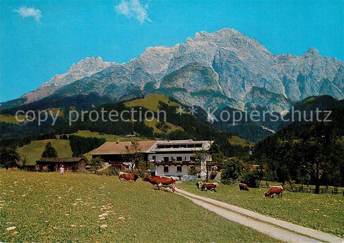 Leogang Pension Krallerhof mit Leoganger Steinbergen