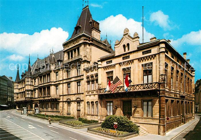 LUXEMBOURG  Luxemburg Palais Grand Ducal et Chambre des Deputes