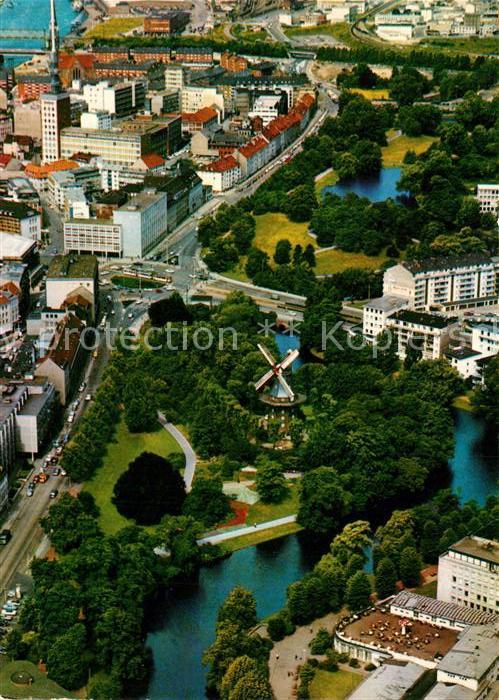 BREMEN  DE Muehle am Wall Fliegeraufnahme