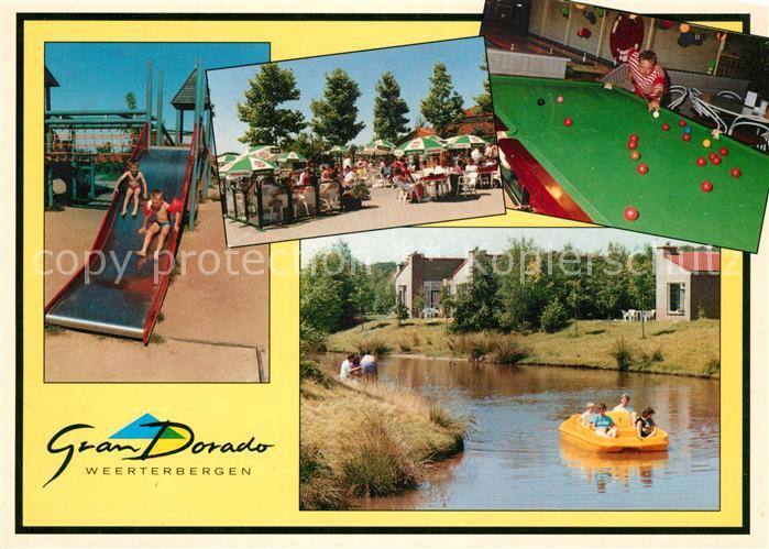 Weert Netherlands Gran Dorado Weerterbergen Rutsche Terrasse Billard Tretboot