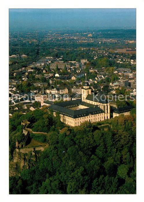 Siegburg Benediktinerabtei Michaelsberg Fliegeraufnahme