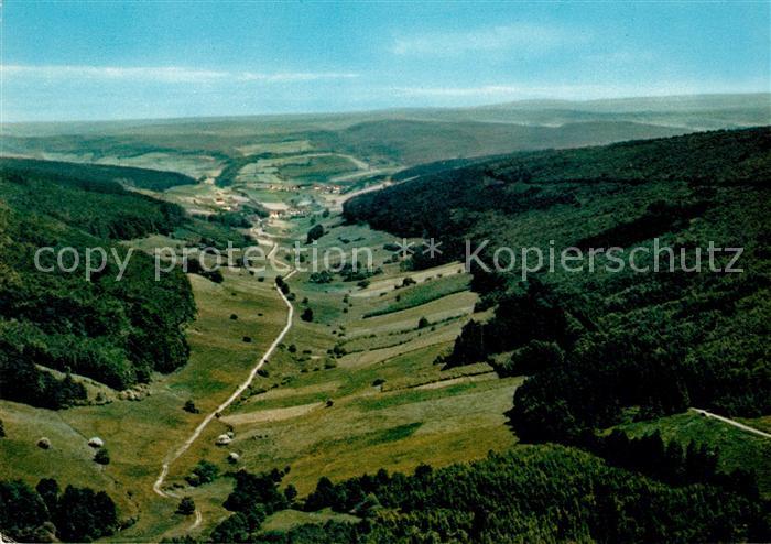 Hellental im Solling Fliegeraufnahme