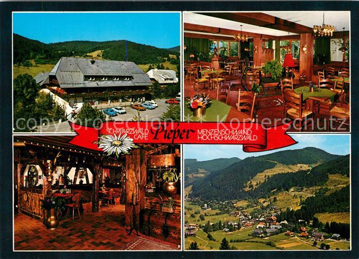 Menzenschwand Schwarzwald Cafe Pieper Gaststube Bar Panorama