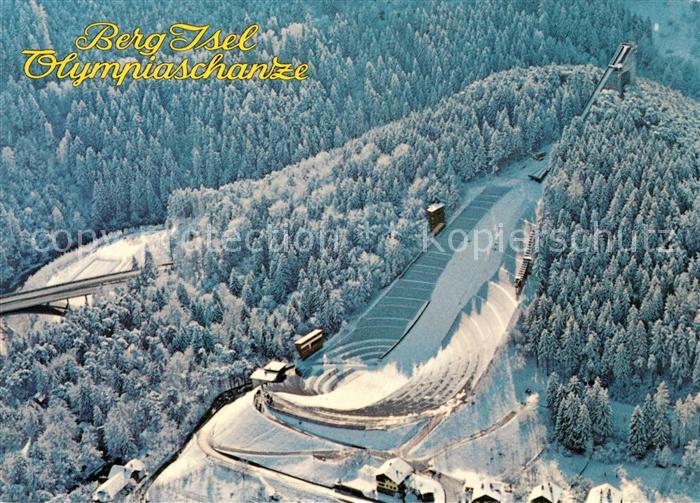 Berg Isel Olympiaschanze Fliegeraufnahme