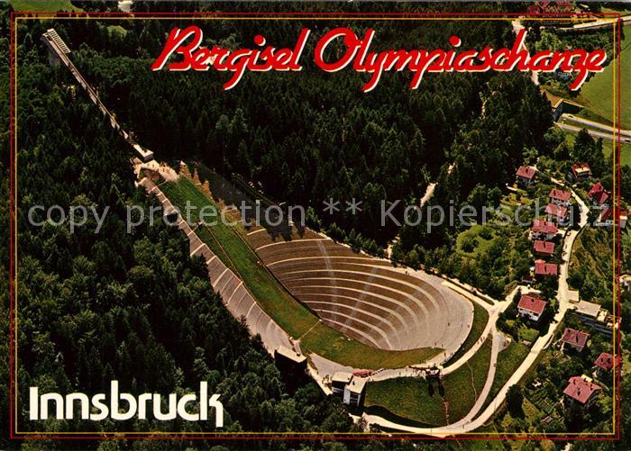 Innsbruck Fliegeraufnahme Bergisel Olympiaschanze
