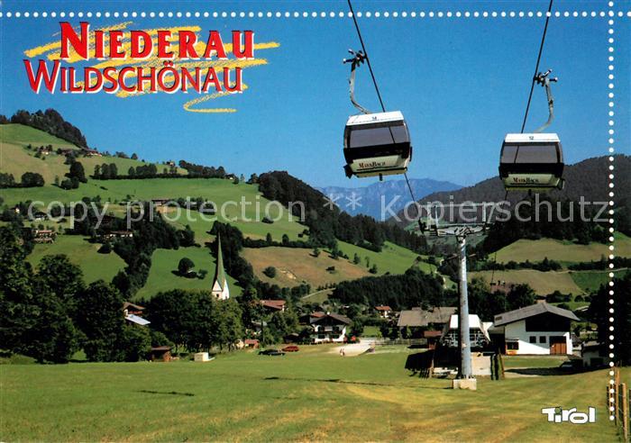 Niederau Wildschoenau Gondelbahn Markbachjoch