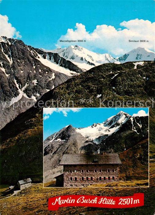 Martin Busch Huette Panorama Bergketten