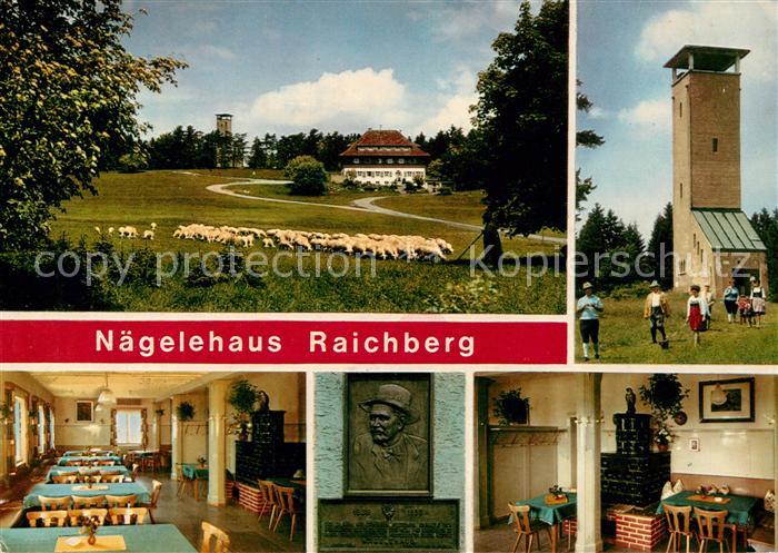 Raichberg Onstmettingen Naegelehaus Hoehengasthaus Aussichtsturm Schaefer