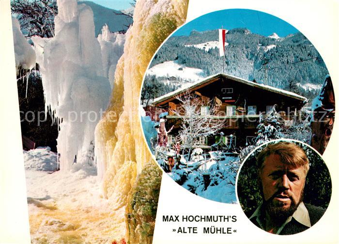 Mayrhofen Zillertal Max Hochmuths Alte Muehle Bunte Eisberge