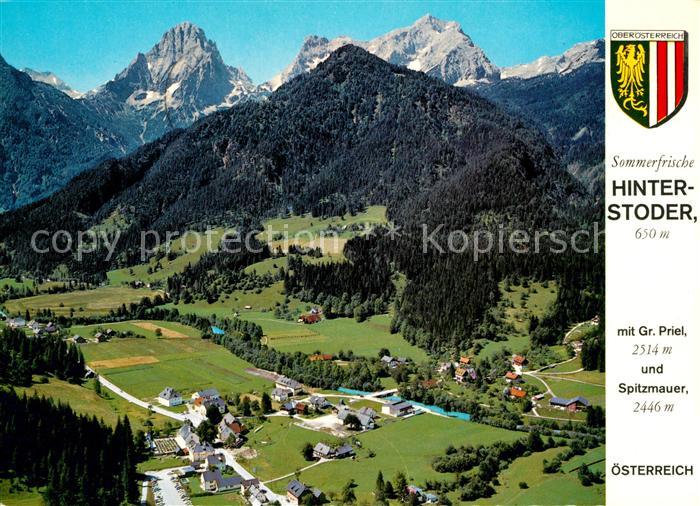 Hinterstoder Fliegeraufnahme Grosser Priel Spitzmauer