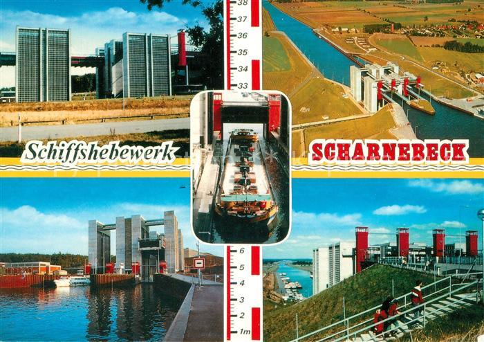 Lueneburg Schiffshebewerk Scharnebeck Fliegeraufnahme