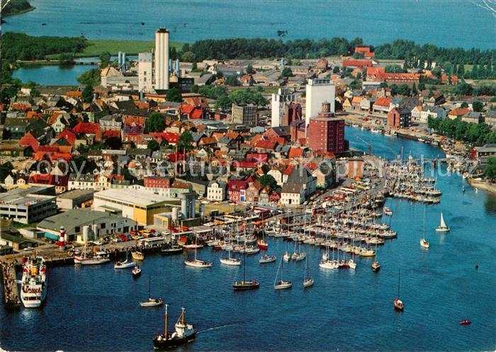 Eckernfoerde Fliegeraufnahme