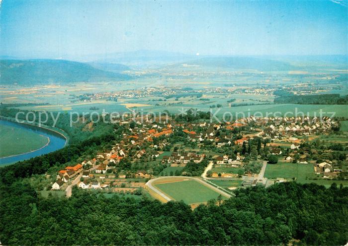 Fuerstenberg Weser Fliegeraufnahme
