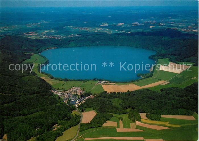 Maria Laach Glees Fliegeraufnahme Maar