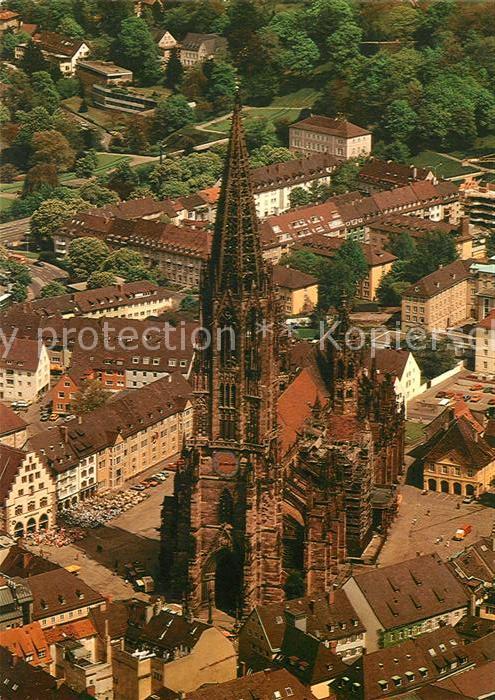 Freiburg Breisgau Fliegeraufnahme Muenster