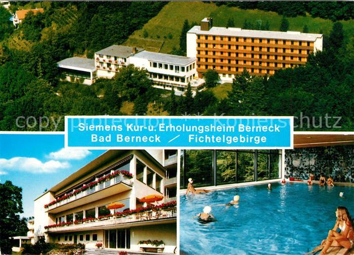 Bad Berneck Fliegeraufnahme Siemens Kur Erholungsheim