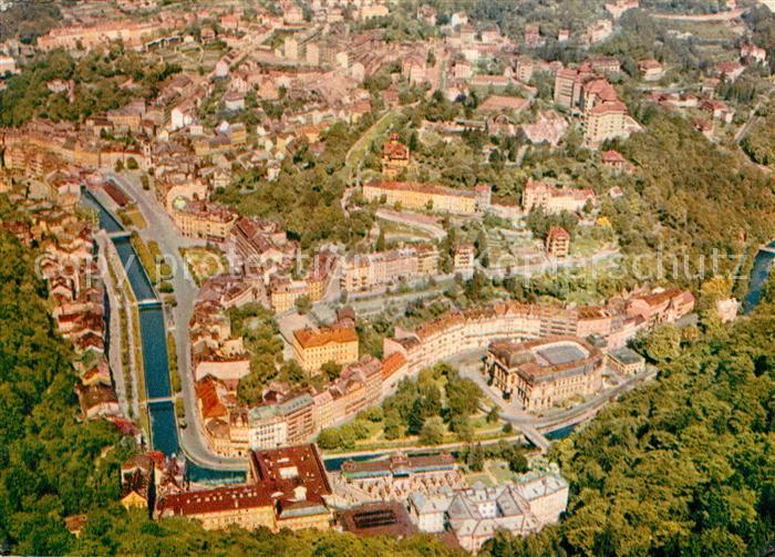Karlovy Vary Fliegeraufnahme