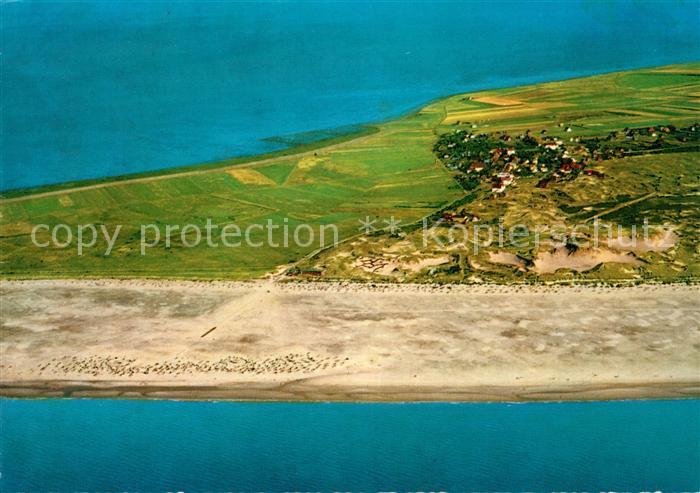 Norddorf Amrum Fliegeraufnahme